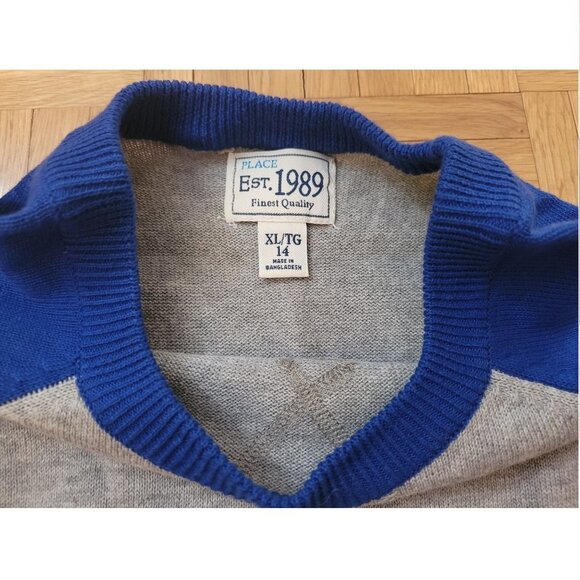 Boys Formal / Holiday Sweater, 14 - Picture 3 of 3